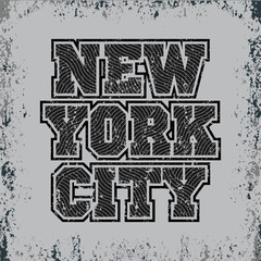 t-shirt  New York, New York typography, design graphic