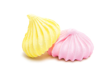 meringue isolated