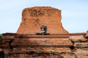 Mahathat Historical Temple in Ayutthaya