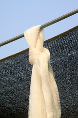 suspension of fishing nets in the market
