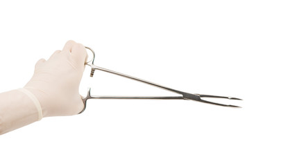 surgical instrument isolated