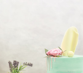 Confectionery flavored cakes for a holiday