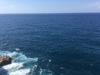 Fototapeta na wymiar 晴れた日の穏やかなアドリア海