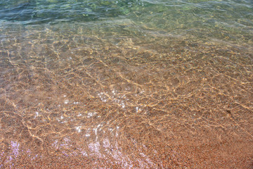 Beautiful landscape, Issyk-Kul lake, Bosteri, Kyrgyzstan