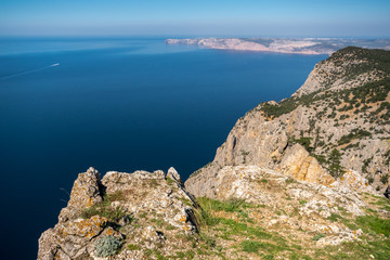 View of the Black Sea from Kokiya-kaya mount