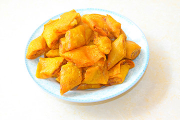 Chinese traditional flavor dishes, Fried Ge Cha