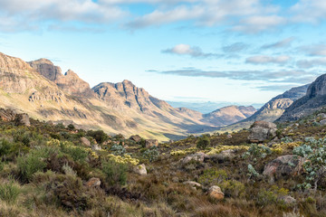 View from the Uitkyk Pass towards Algeria in the Cederberg