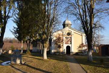 Fototapeta na wymiar Church in Kosovo, Serbia