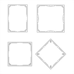 set frame, decorative ornamental frame