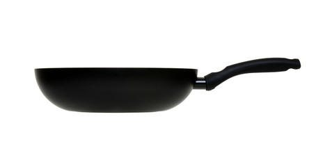 Frying pan isolated on white