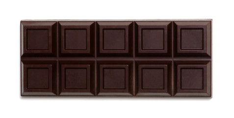 close up a chocolate bar