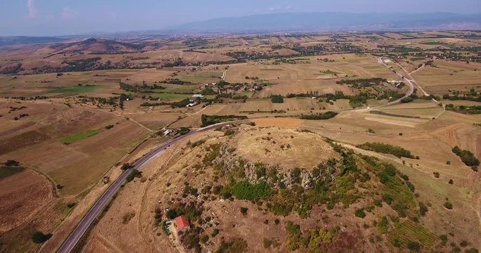 Megalithic Rock in Staro Nagoricane, Macedonia, Balkans.