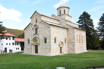 Fototapeta na wymiar Monastery Kosovo, Serbia