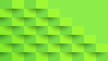 Green abstract background vector with blank space for text.