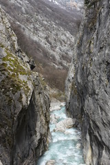 waterfall in mountains Kosovo Serbia