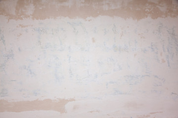 The plastered wall