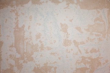 The plastered wall