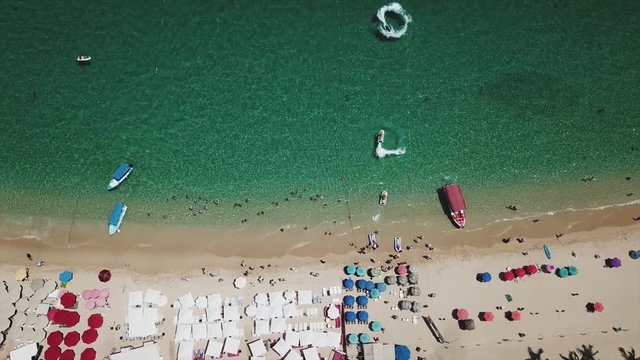 Cabo San Lucas Mexico Beachside Full of People