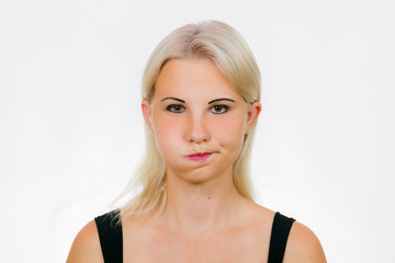 Face exercise for women puffer