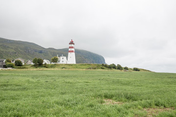 Fototapeta na wymiar Leuchtturm in Alnes