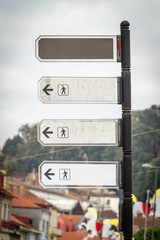 Location and Direction Signs Mockup