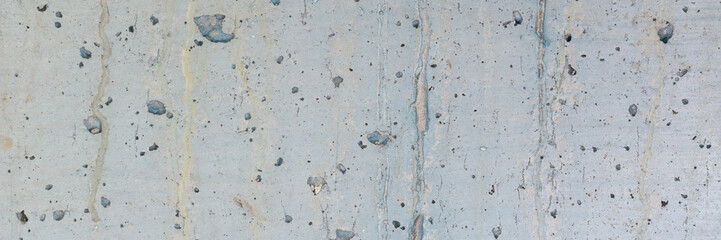 Blau grundierte Betonwand Header 3:1