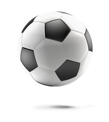 soccer ball 3d-illustration