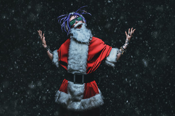 emotional santa claus