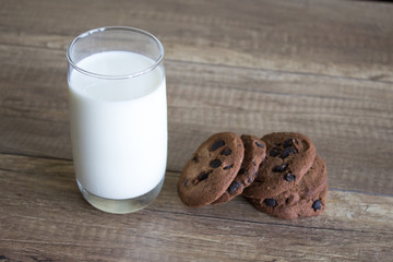 Cookie and Milk, Chocolate Cookies with Milk