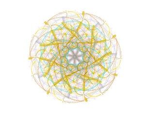 surreal futuristic digital 3d design art abstract background fractal illustration for meditation and decoration wallpaper