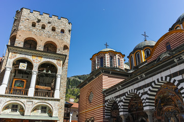  Medieval Building of Monastery of Saint Ivan (John) of Rila (Rila Monastery), Kyustendil Region, Bulgaria