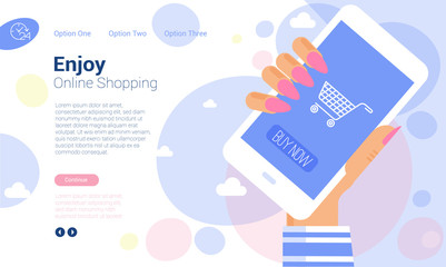 online, internet and mobile shopping