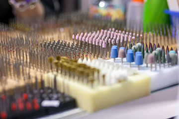 Cutters for manicure machine