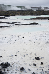 Landschaft an der blauen Lagune 