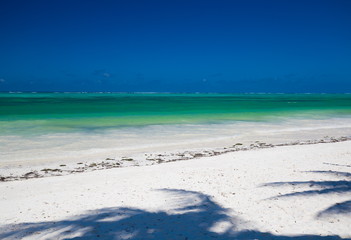 Zanzibar, landscape sea, white sand