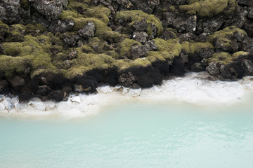 Landschaft an der blauen Lagune 