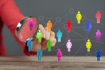 network digital in hand