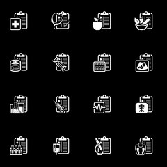 Medical Services and Health Care Flat Icons