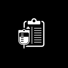 Blood Donation Flat Icon