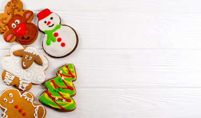 New Year gingerbread cookies