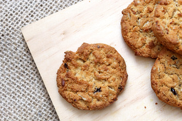 Tasty homemade cookies