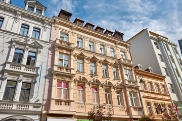 Historische Bauwerke in Karlovy Vary, Tschechien