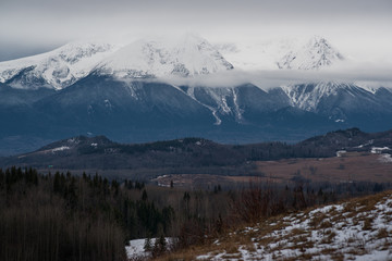 Mountain Clouds - Early Winter