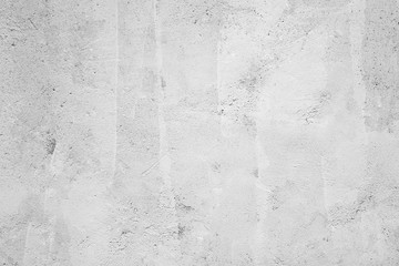 Blank grunge gray and white cement wall texture background, interior design background, banner