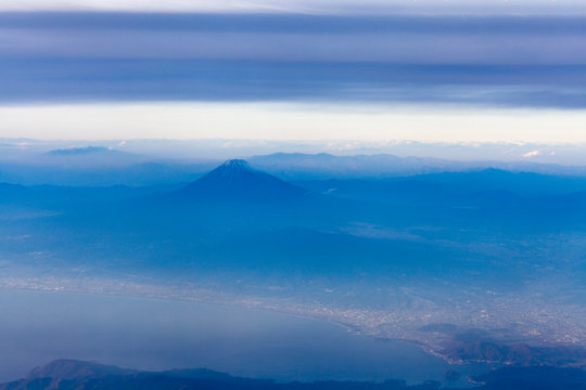 富士山　俯瞰