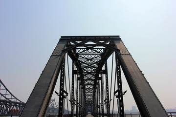 Fototapeta premium bridge steel plate