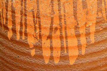 rough colored glaze texture