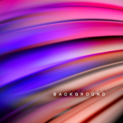 Background abstract - liquid color wave