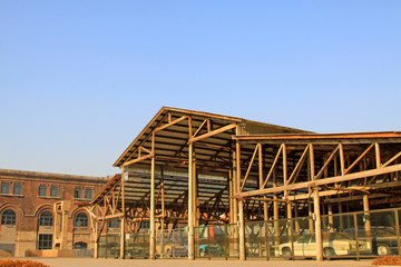 Obraz premium Abandoned factory warehouse, China