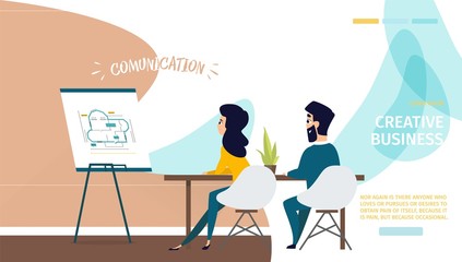 Business Online Services Vector Web Banners Set